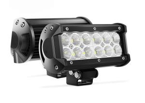 China 4 Inch Dual Row LED Driving Light Bar , High Power LED Driving Lights factory