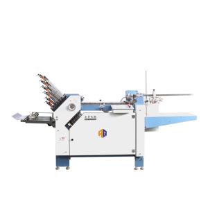 China 12 Buckle Plate Commercial Paper Folding Machine For A4 Paper Booklet factory