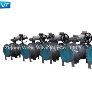 China Reduced Bore 150LB Trunnion Mounted Ball Valve LCB Body 20x18 Inch factory