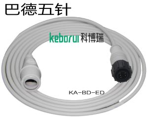 China Patient monitor cable compatible Bard monitor to Edwards transducer IBP cable factory