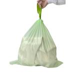 Eco Friendly Compostable Garbage Bags Heavy Duty Kitchen Drawstring Trash Bags
