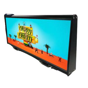 China Full Color 5000nits P2.5 Car Roof LED Signs 3840Hz High Refresh rate factory