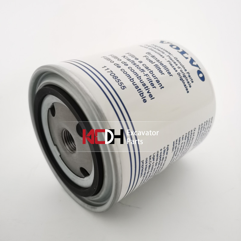 Excavator Engine Parts 11708555 Diesel Fuel Filter Element For EC240B