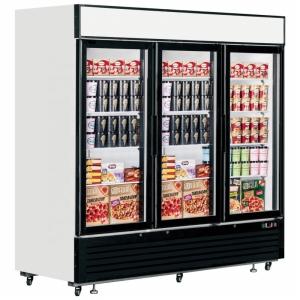 China Upright Commercial Display Freezer Beverage Cooler factory
