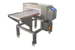 China Intelligent Conveyor Belt Metal Detector Touch Screen Checking Needles In Food / Toy / Cloth factory