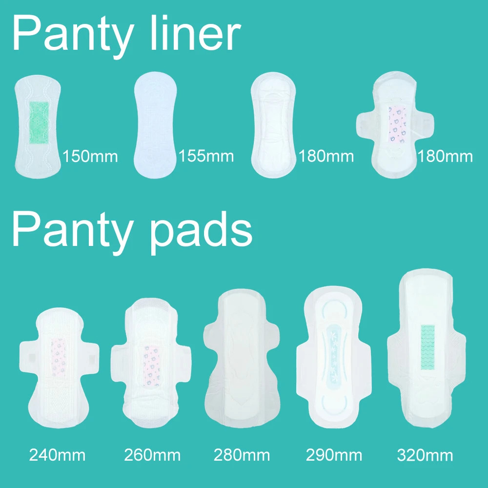 OEM ODM Organic Super Absorbent Menstrual Sanitary Napkin Pads for Women and Men