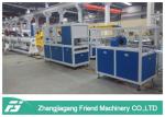 PP-B Cold Water Lower Pressure Plastic Pipe Machine For Water Supply / Drain