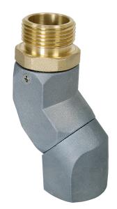 China Steel Elbow Rotating Connector For Connectingthe Nozzle And Hose factory