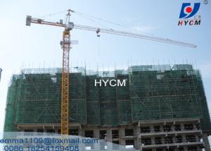 China 65m Boom Hammerhead Tower Crane Quotation Building Construction Tools And Equipment factory