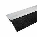 Industrial Customized H-shape Aluminum Alloy Nylon Strip Brush For Door Bottom