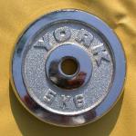 0.5kg 1.25kg 2.5kg 5kg Chrome weight dumbell barbell plate