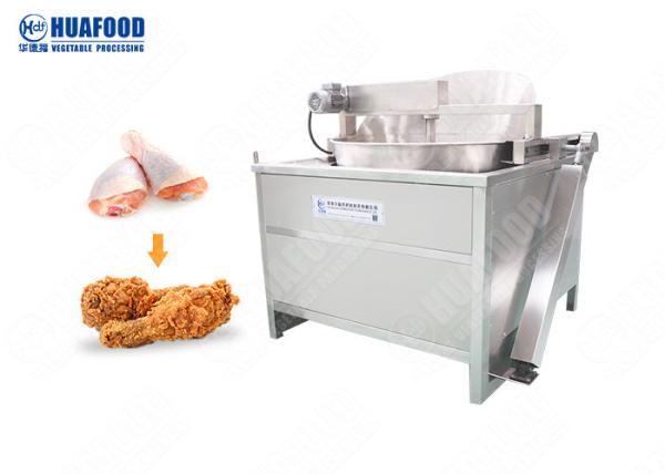 Conveyor Belt Sus304 Commercial Deep Fryer , Industrial Electric Fryer For