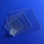 Affordable Quartz Glass Plate Set Multiple Sizes 1mm 1.3mm 1.6mm 2mm Transparent