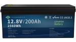Hertz 12200 12.8V 200Ah LiFePO4 Battery Pack, IP65, >6000 Cycles, Bluetooth