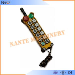 China IP65 Overhead Bridge Crane Industrial Radio Remote Control F21-12D factory