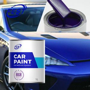 China 1k Base Coat Blue Auto Paint Refinishing Supplies factory