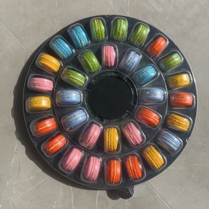 Square Cake Packing Paper Box Macaron Doughnut Mousse Dessert Baking White