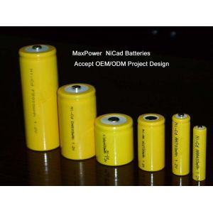Customized NiCd Battery Packs Sub C 2000 OEM For Power Tools CE