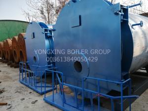 China Energy Saving Gas Condensing Boiler , Food Factory Gas Fired Boiler 93% Efficiency factory