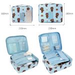 Beauty Waterproof Travel Zippered Make Up Travel Bag Portable