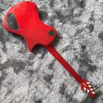 Custom Grand Musicman Left-Handed Version Style Electric Guitar in Red
