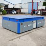 Heavy Duty Plant Trailer With Hydraulic Lifting Trackless Transfer Cart