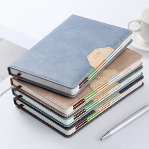 Wholesale Stationery PU Leather 2026 Notebooks Weekly Planner Calender Journal A5 Diary Notebooks For School Office Gift