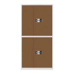 Fire Resistant Modern 6mm Thickness Metal Clothes Cupboard