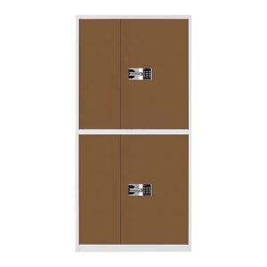 China Fire Resistant Modern 6mm Thickness Metal Clothes Cupboard factory