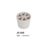 50 mm high white decorative furniture legS injection plastic round sofa legs JC
