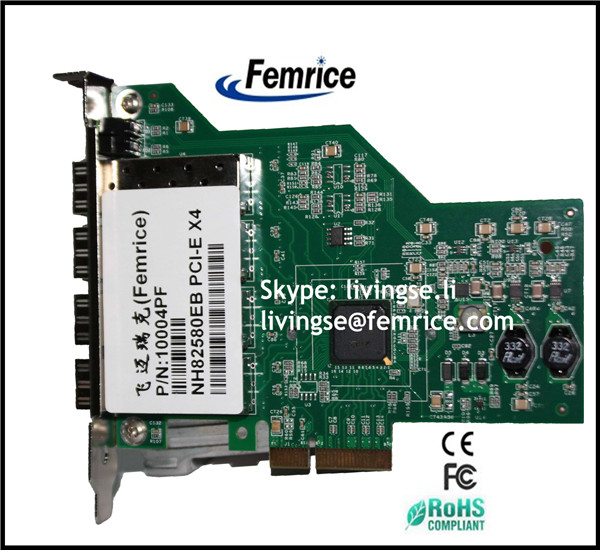 IEEE802.3 Network Standard 1000Mbps Ethernet fiber optical network adapter