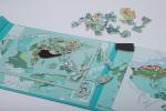 Bokesi Childrens Educational Jigsaw Puzzle Artboard Block