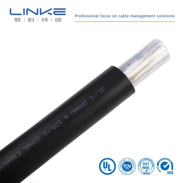 PVC Elevator Vitreous Silica Fiber Thermocouple Cable Insulated With Copper