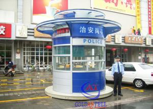 Color Steel Prefabricated sentry box shed for garden , Police Station , Residential Building
