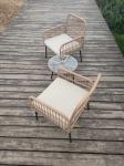 Woven Cool Rattan Garden Table Chairs Elegant Coffee Sofa Outdoor Furniture