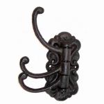 Vintage Black Iron Hooks Cast Iron Crafts For Entryway