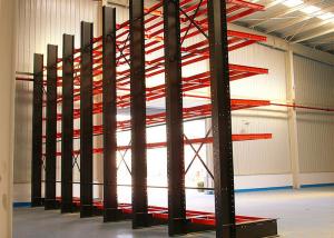 China Single Sided Cantilever Storage Racks 1500MM Max. Arm Length For Irregular / Longer Products factory