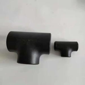 China Ansi B16.9 Pipe Fitting Tee Sch40 Stainless Steel / Carbon Steel Seamless factory
