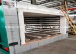 Industrial Resistance Bogie Hearth Furnace , Car Bottom Furnace Tilting Bogie