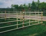 UV Resistant Fiberglass Pipe Fence 6 Foot Lightweight Easy To Install
