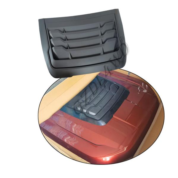 PP Injection Matte Black Car Hood Scoop For Ford Ranger T9 Off Road