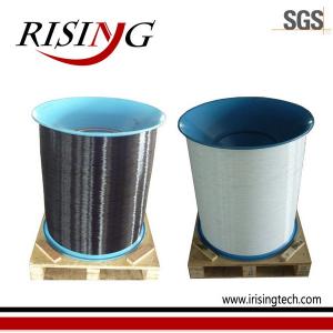 China 0.70--2.00mm Pet / nylon coated wire for notebook binding, calendar binding factory