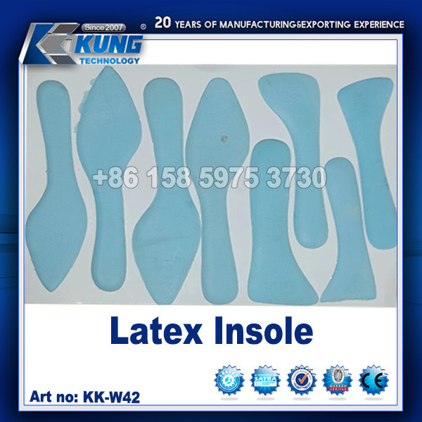 China Sandal Shoe Making Materials , Moistureproof Latex Foam Insole factory