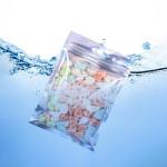 Mylar Phone Case Holographic Zipper Bag PVC Holographic Printed Plastic