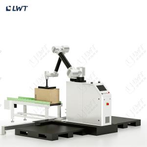 China Box End Of Line Carton Erector Sealing Automatic Palletizer / Robot Stacker on sale