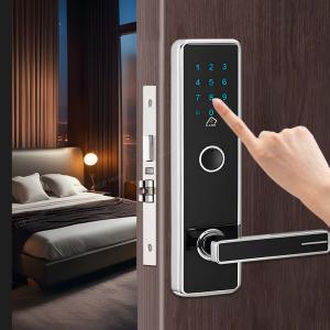 China Sus 304 Hotel Keyless Entry Locks With Magnetic Key Card System factory