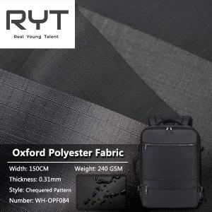 China 100% Polyester Durable Fabric Wear Resistant Material For Handbags Luggage And Outdoor Product factory