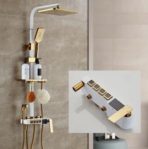 China Digital Display CE Thermostatic Intelligent Electricity Shower Faucet factory