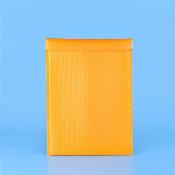 Orange Glossy Varnish Poly Bubble Mailers 6x9'' Padded Envelopes