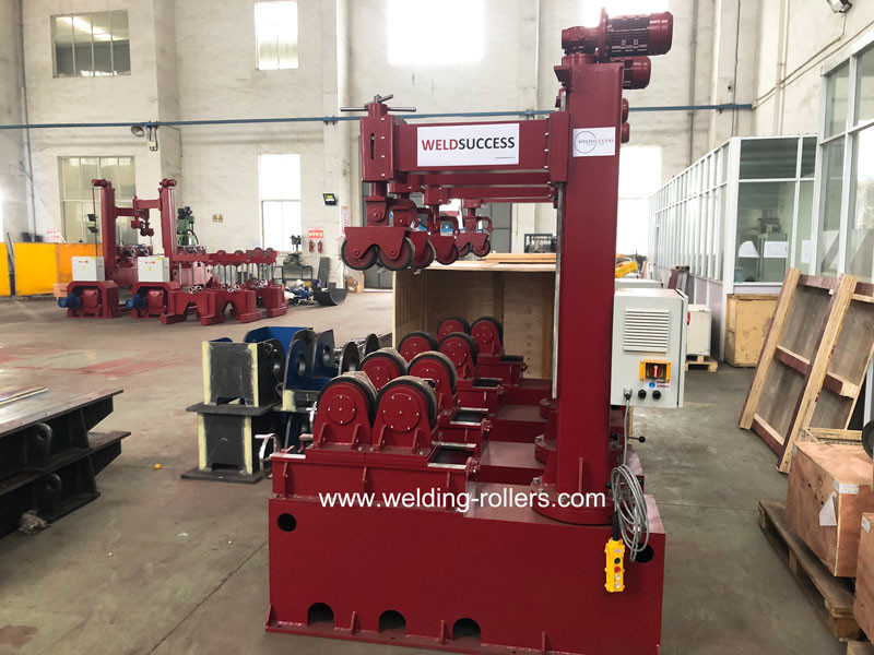 3 Ton Spool Pipe Welding Rotator With Tank Turning Automatic Equipment